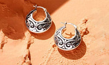 Load image into Gallery viewer, 925 Sterling Silver Small Round Hoop Earrings for Women &amp; Girls
